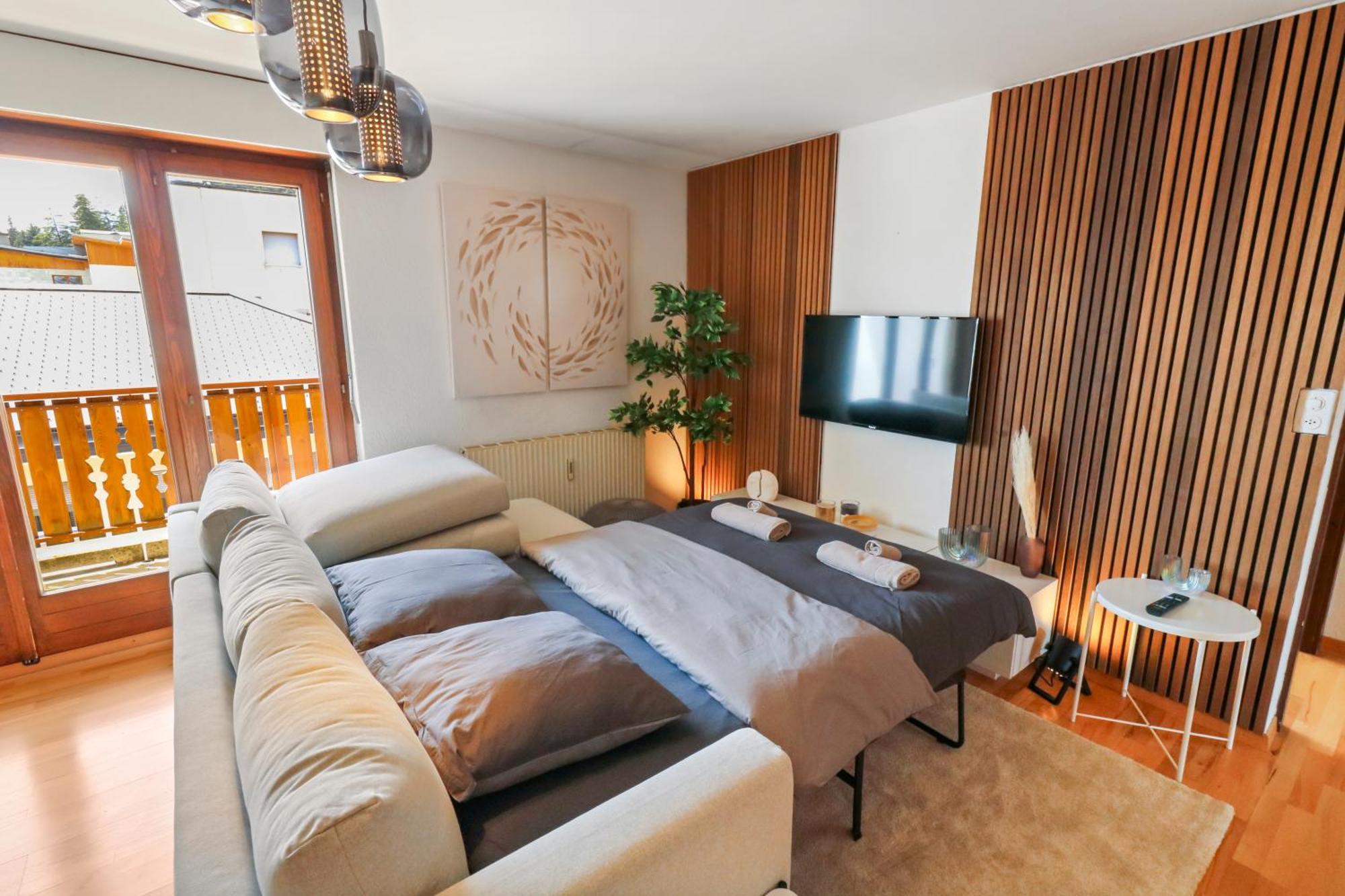 Logement Chaleureux Au Coeur De La Station 克莱恩 蒙塔纳 外观 照片